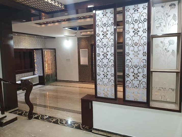 Almost black metal forest